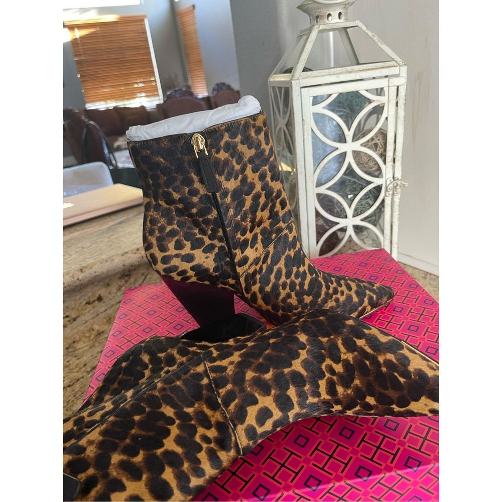 New Tory Burch Lila Pointed Toe Bootie - Picture 3 of 7